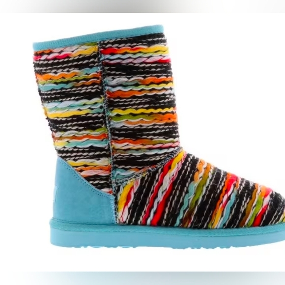 💙🔹️Lamo🔹️ Juarez Winter Turquoise Boots - Picture 4 of 4